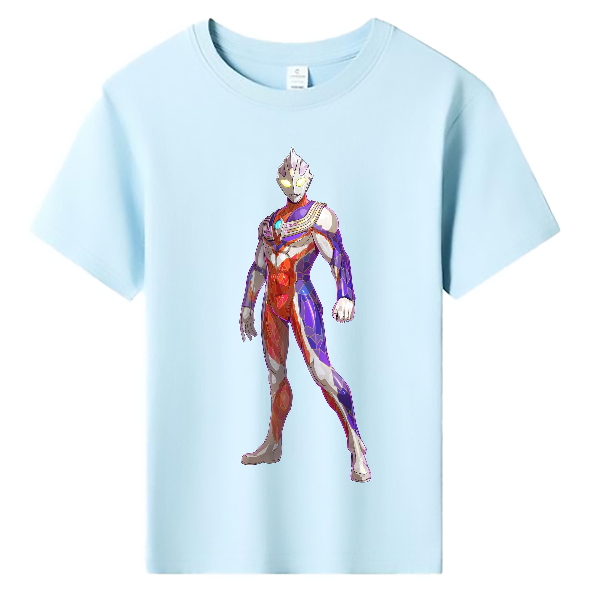（画像用） ウルトラマン Ultraman 綿100％キッズTシャツ（フロントプリント）